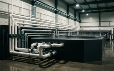 Wofür werden Abwasseraufbereitungsanlagen in der Industrie eingesetzt?