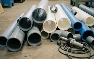 Welche Materialien werden im Rohrleitungsbau verwendet?