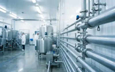 Welche Anforderungen stellt die Lebensmittelindustrie an Rohrleitungssysteme?