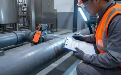 Welche Normen und Prüfpflichten gelten bei der Verlegung industrieller Rohrleitungen?
