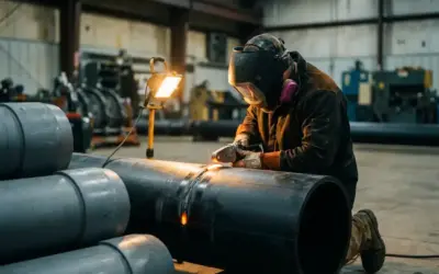 Welche Qualifikation benötigen Kunststoffschweißer für industrielle Rohrleitungssysteme?